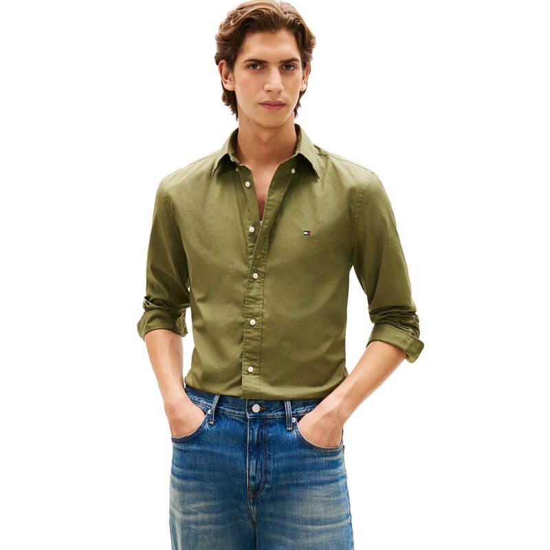 Tommy Hilfiger TH Flex Regular Fit Button-Down Shirt image number 0